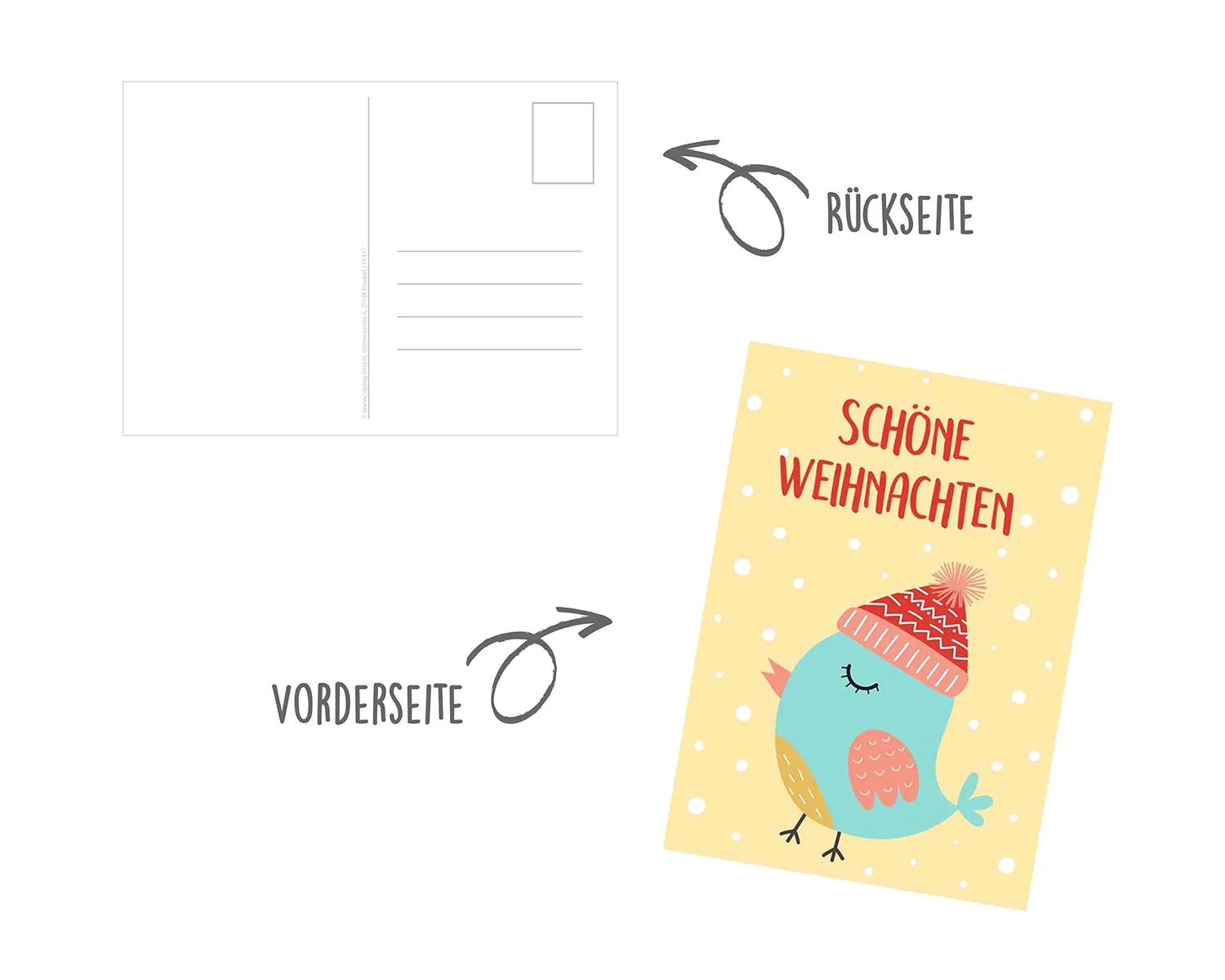Edition Seidel 20664 kerstpostkaarten set 30