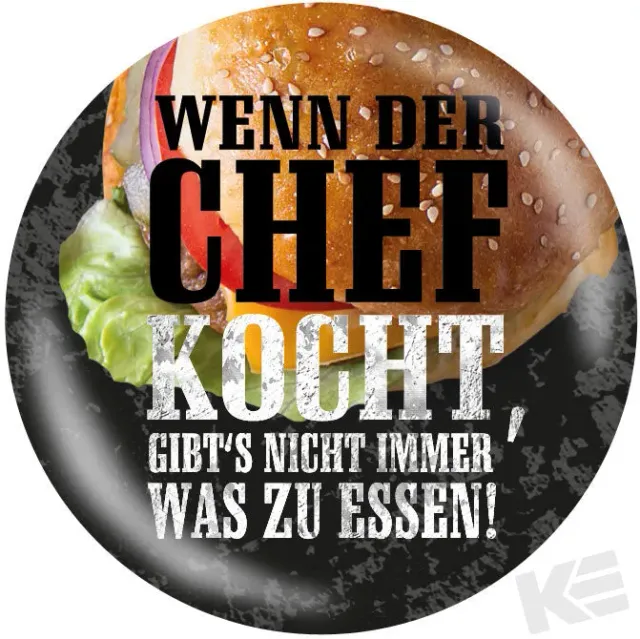 Kurt Eulzer 01-0461 flesopener magneet Wenn der Chef kocht
