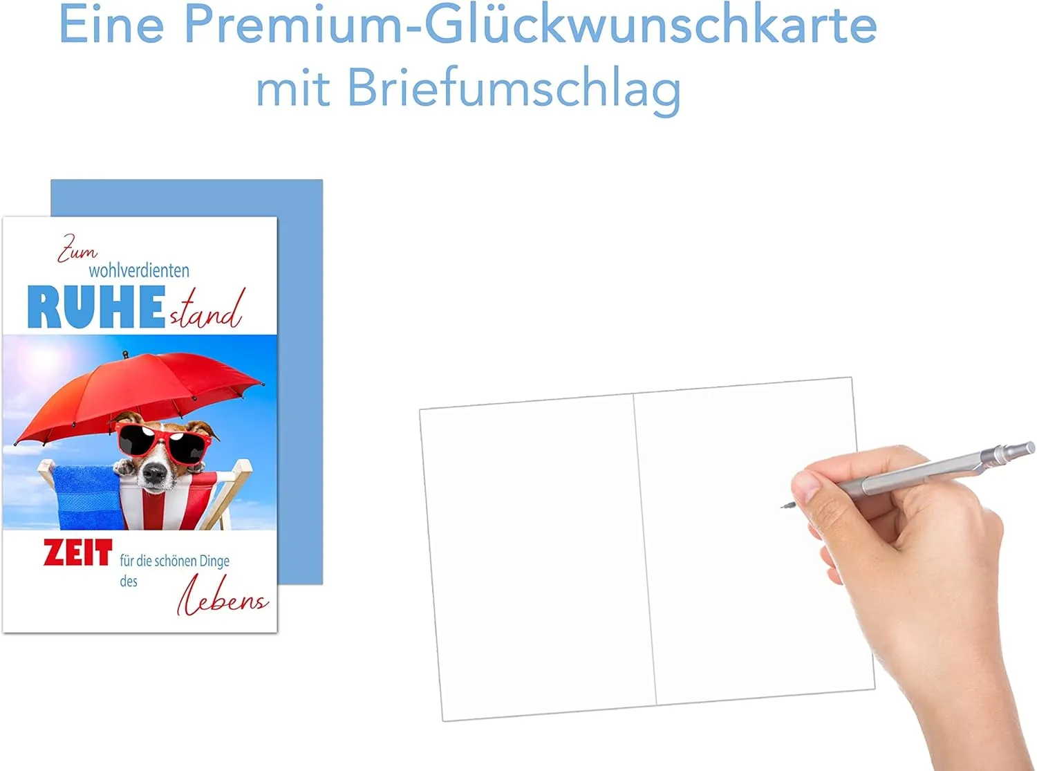Edition Seidel Premium R127 SW023 pensioenkaart hond humor