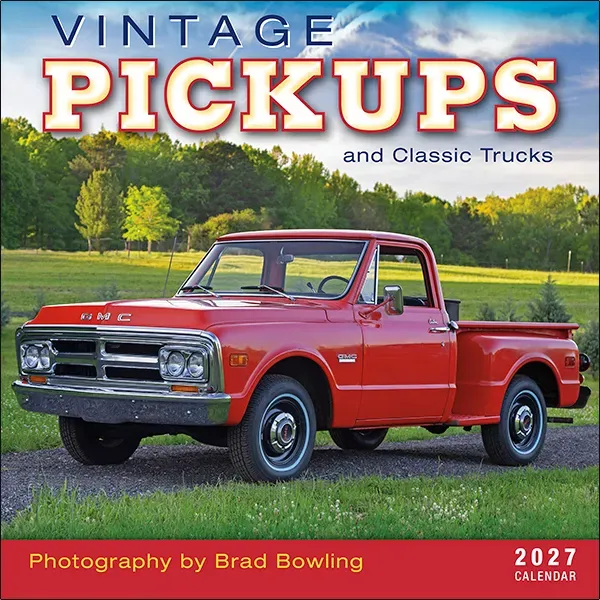 Sellers Publishing Vintage Pickups 2027 wandkalender trucks