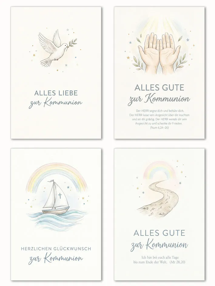 Edition Seidel communiekaarten 31755 set van 12 met envelop