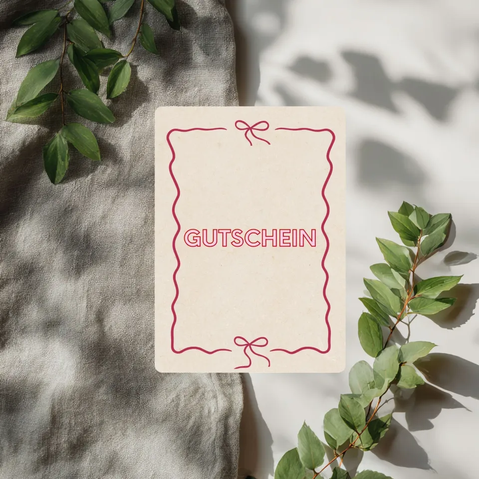 Lilly Braun Gutschein 5042 postkaart cadeaubijlage