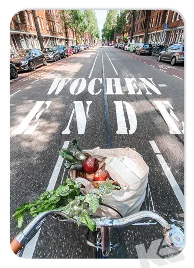 Kurt Eulzer 30-0208 ansichtkaarten 10 stuks fiets glimmer