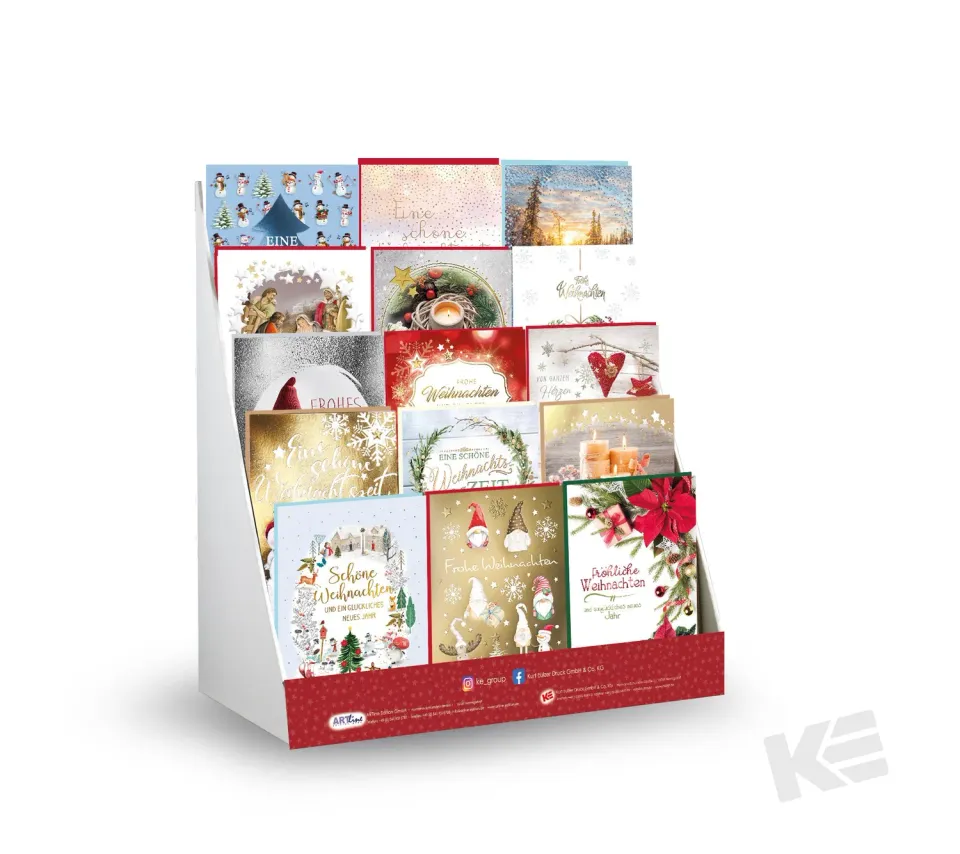 Kurt Eulzer 99-2232 display Frohes Fest 15x A6 kerstkaarten