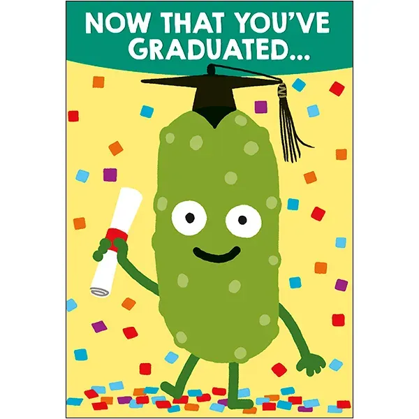 Sellers Publishing Graduation Humor G12202 geslaagdkaarten 4 stuks