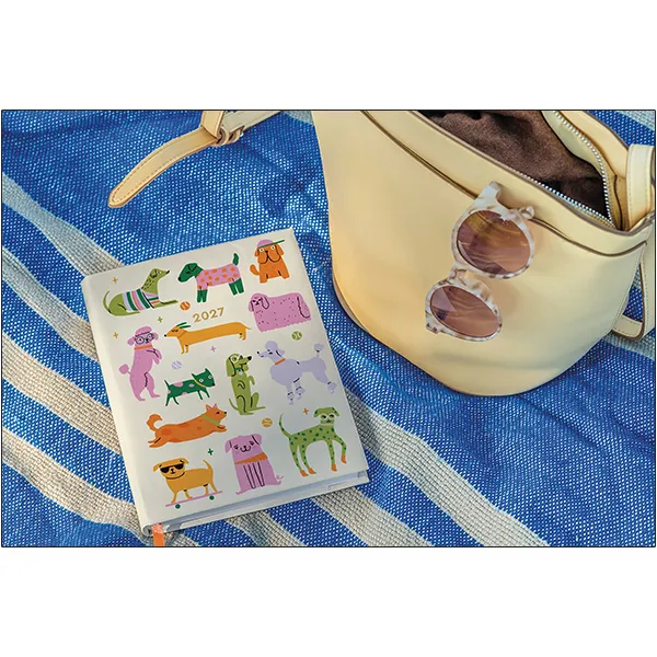 Sellers Publishing Furry Friends 2027 Weekly Softcover planner