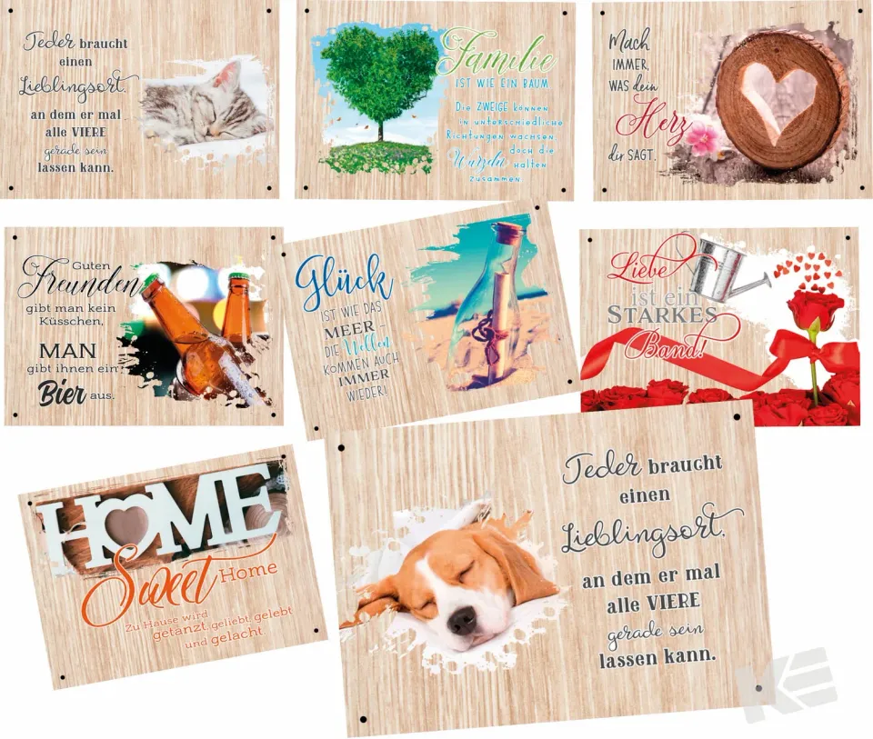 Kurt Eulzer 01-0570 wenskaarten assortiment 24 stuks