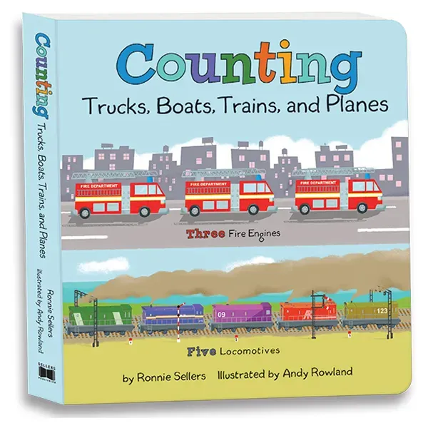 Sellers Publishing Counting Trucks kinderboek tellen