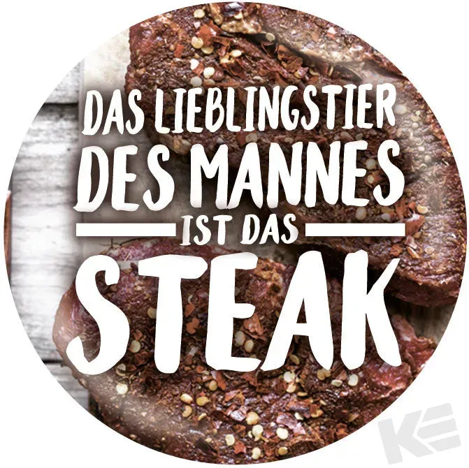 Kurt Eulzer 01-0464 flesopener magneet steak spreuk