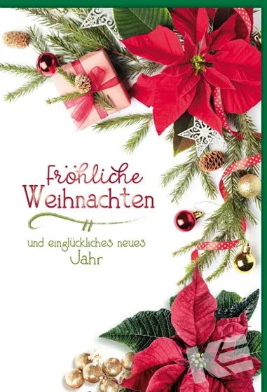 Kurt Eulzer 22-1209 kerstkaart per stuk kerstster cadeaus