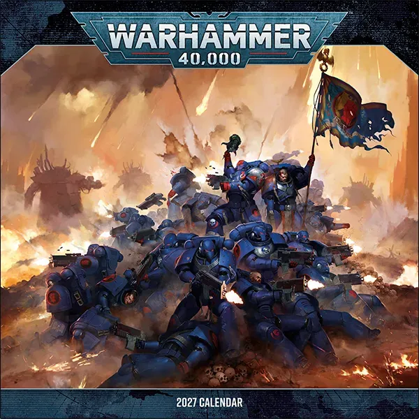 Sellers Publishing Warhammer 40.000 2027 wandkalender War