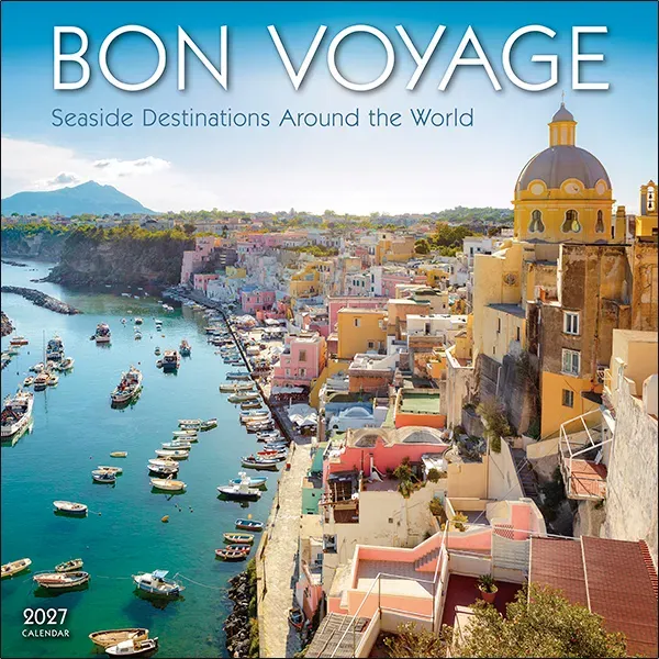 Sellers Publishing Bon Voyage 2027 wandkalender havens