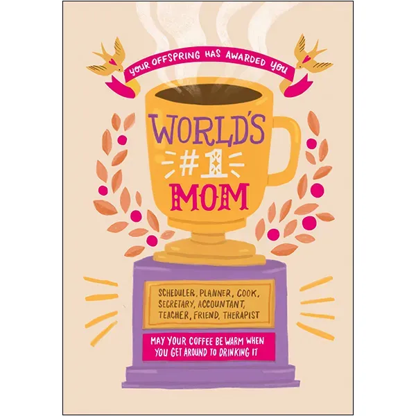 Sellers Publishing Mother's Day M12926Q moederdagkaarten 4 stuks grappig