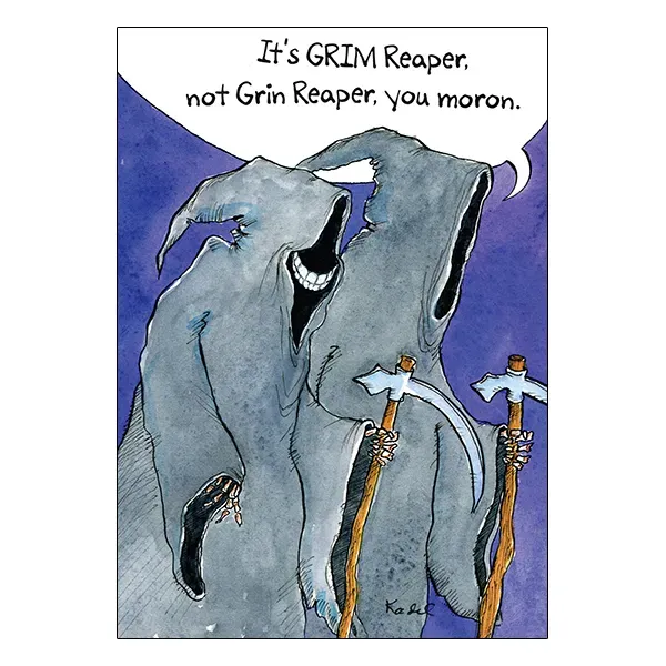 Sellers Publishing HL3429A wenskaart Halloween 3 stuks grappig